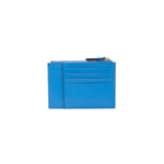 Lettrine De Lancel - Porte Carte Zip - Bleu acier