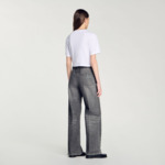 T-shirt court strassé