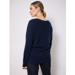 Pull cachemire Leopoldine MARINE