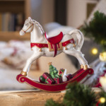 Winter Collage Accessoires Cheval à bascule XL 32,8x10,8x32,5cm