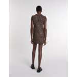 Robe courte à sequins