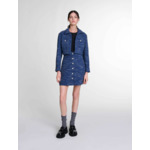 Robe 2-en-1 en tweed