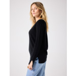 Pull cachemire Leopoldine NOIR