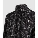 PARIS FONTS AOP DRESS