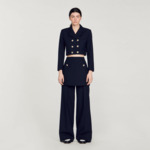 Veste courte à double boutonnage