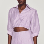 Robe courte ouverte