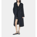 Manteau Style Trench Noir Femme