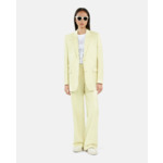 Veste Tailleur Jaune Clair