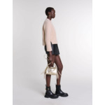 Short trompe l'œil en cuir