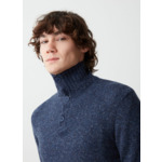 Pull multicolore à boutons