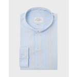 Chemise Ajustée rayée bleue