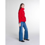 Veste double face ceinturée