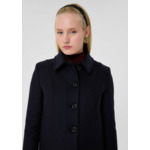 Manteau Madeline-Nuit en Laine
