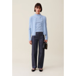 Cardigan laine boutonné broderie CP