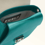 METROPOLIS PRISMA MINI CROSSBODY - VITELLO CLARIS METAL+NASTRO LOGATO