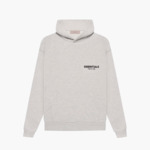Essentials Fear Of God Hoodie Light Oatmeal Gris Clair