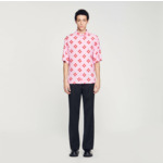 Chemise Cross Flower manches courtes