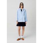 Chemise oversize contrastée