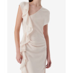 Robe Longue Drapée Sadie