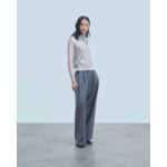 Pull Hoodie Bandes Manches Multicolore Léger