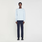 Sweat molletonné brodé