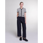 Pantalon large avec ceinture
