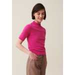 Pull laine col montant