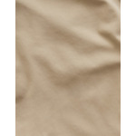 Chino maxence en twill de coton uni beige clair