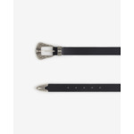 Ceinture En Cuir Raye