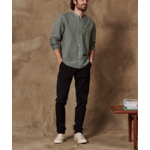 Chemise en lin Willis Menthe