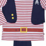 Pyjama garçon PIRATE imprimé/marine