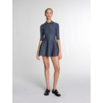Robe courte en maille