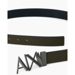 Ceinture homme - bleu marine/truffe