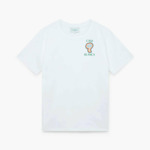 Casablanca T-shirt Rainbow Mushroom Blanc