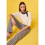 Pull Pastelle-Ecru en Laine