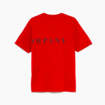 CP Company T-Shirt Logo Noir Rouge