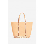 Cabas L Zippé En Toile En Lyocell Et Coton