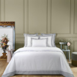 Yves Delorme - Housse de couette en satin , Lutece