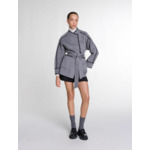 Manteau court double face
