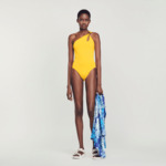 Maillot de bain 1 pièce asymétrique