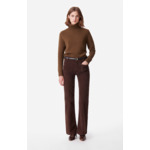 Pantalon Flare Dompay En Coton Mélangé
