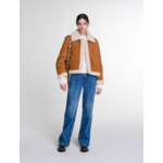 Manteau fourré effet mouton