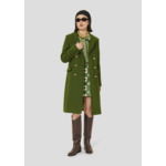 Manteau Marcy-Cactus en Laine Froide