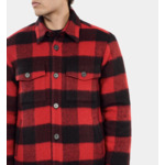 Blouson Style Surchemise À Carreaux Homme