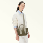 FURLA PIUMA S TOTE - TESSUTO NYLON RICICLATO COLORBLOCK+ARES