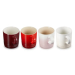 Set de 4 Mugs 350ml en céramique Collection Petits Fours