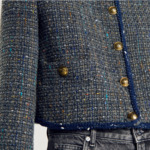 Veste courte en tweed