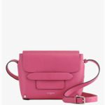 Petit sac bandoulière Justine en cuir lisse