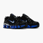 Nike Shox TL Black Racer Blue Metallic Silver