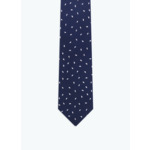 Cravate en satin de soie à motif